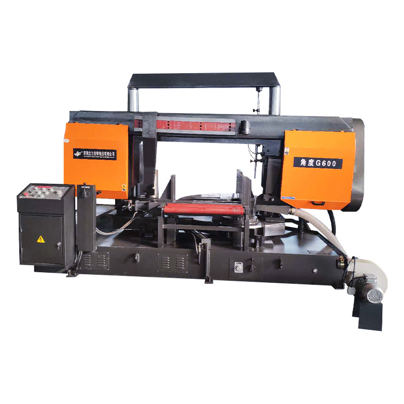 G-600雙立柱旋轉角度帶鋸床