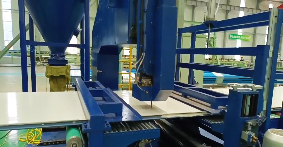 巖棉切割生產線