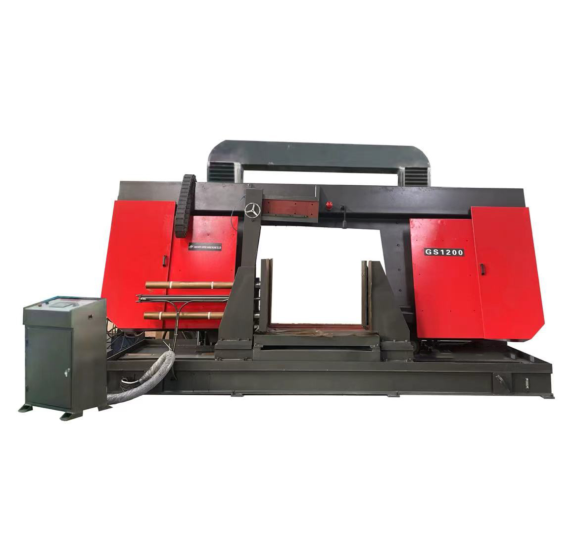GS1200自動(dòng)臥式龍門(mén)帶鋸床