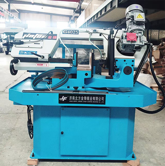 海外市場再突破，金鋒鋸業4025帶鋸床成功登陸美國市場